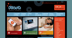 Desktop Screenshot of flushheating.co.uk