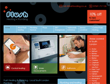 Tablet Screenshot of flushheating.co.uk